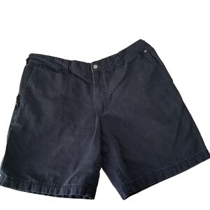 Columbia Cotton Cargo Shorts Navy Blue Size 38 Waist